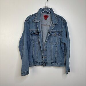 Chaps Denim The American Brand‎ Blue Jean Jacket Medium